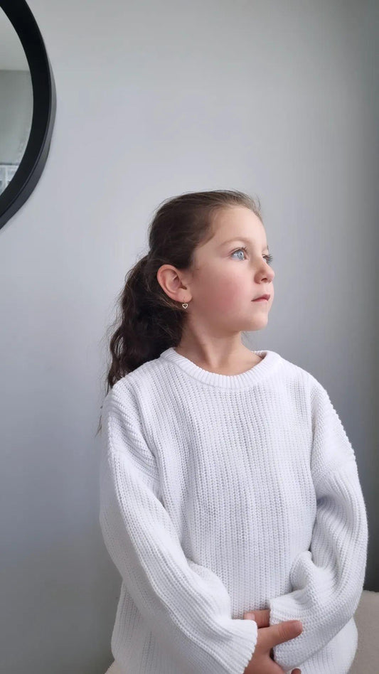 Knitted sweater - Snow